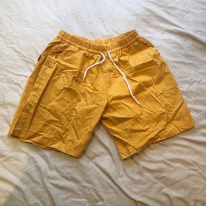 Reborn & Audi (Korean Brand) Yellow Shorts